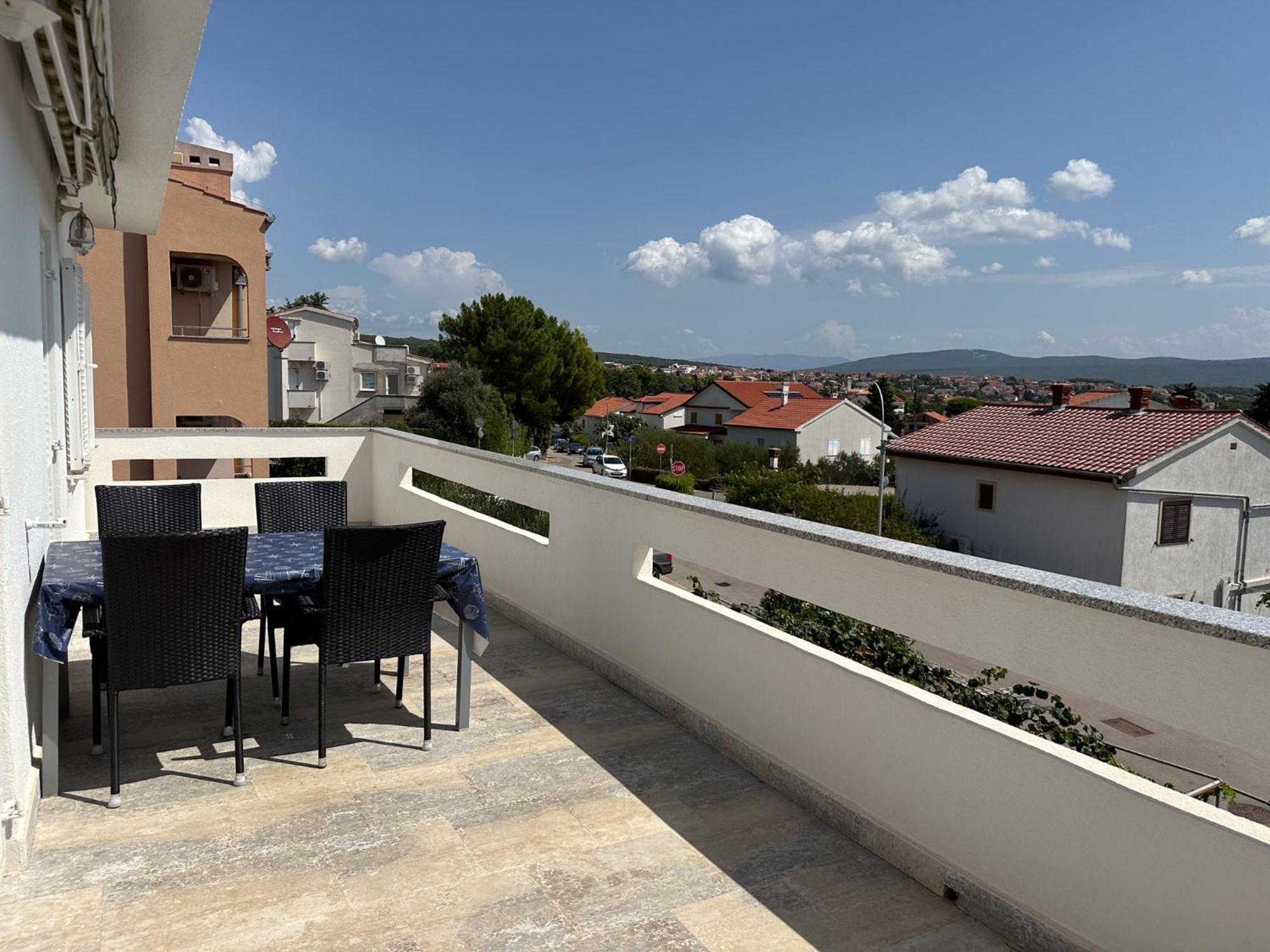 Apartments Barica Krk Town Bagian luar foto